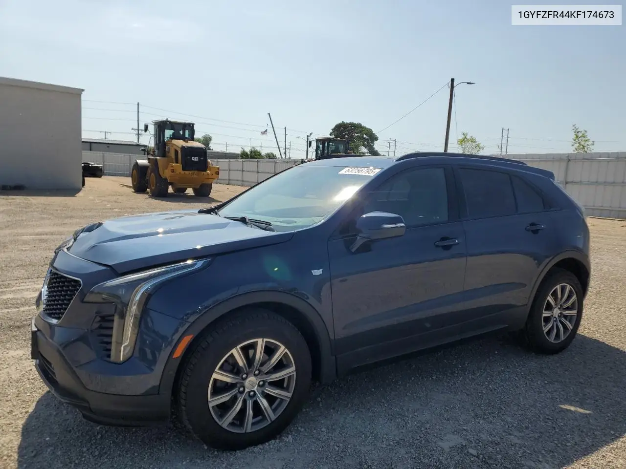 2019 Cadillac Xt4 Sport VIN: 1GYFZFR44KF174673 Lot: 63256795