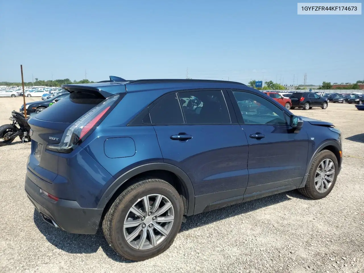 2019 Cadillac Xt4 Sport VIN: 1GYFZFR44KF174673 Lot: 63256795