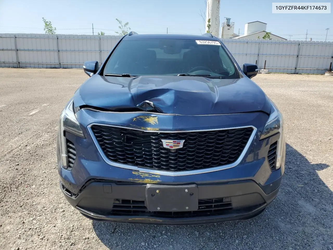 2019 Cadillac Xt4 Sport VIN: 1GYFZFR44KF174673 Lot: 63256795