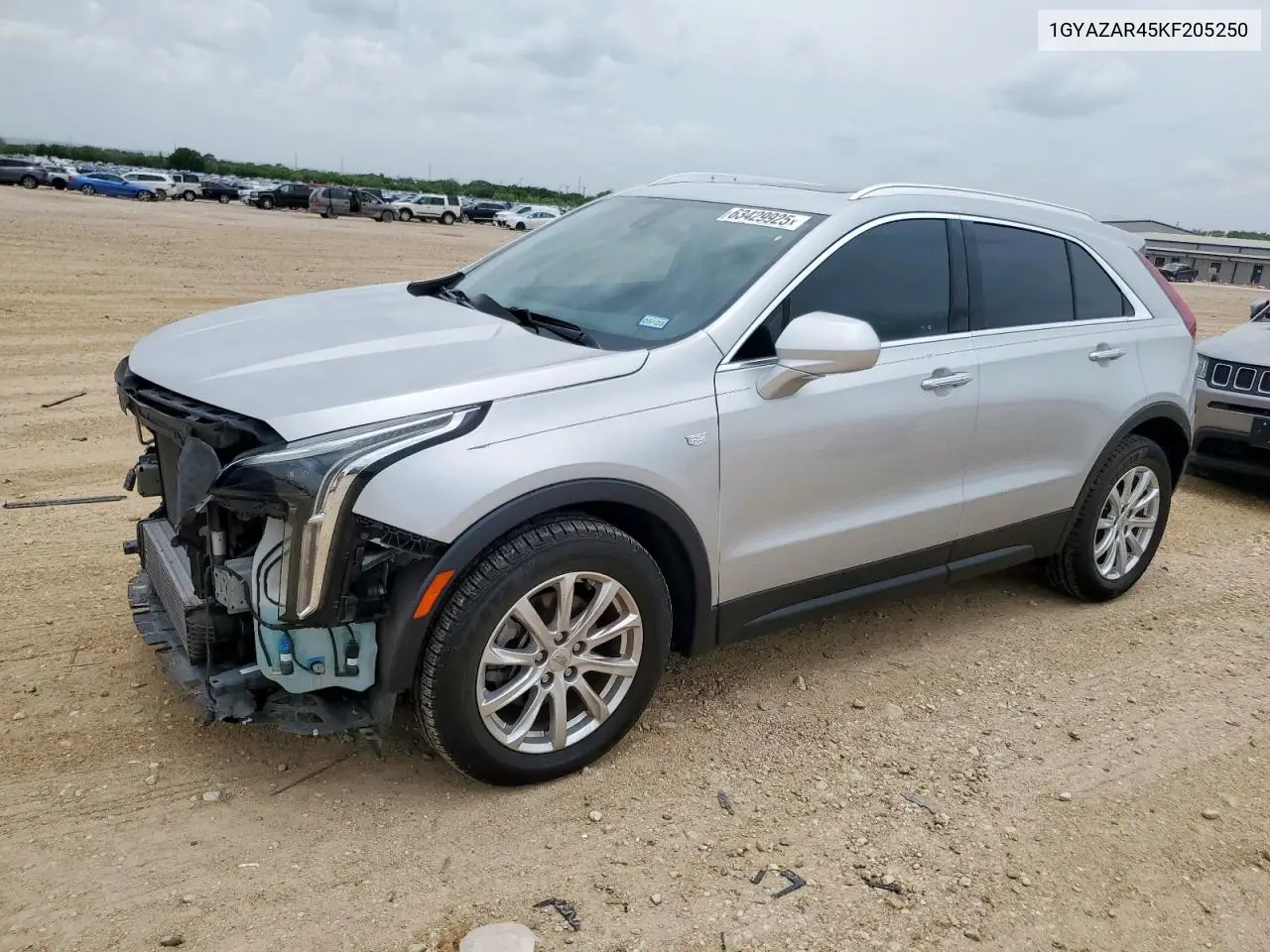 2019 Cadillac Xt4 Luxury VIN: 1GYAZAR45KF205250 Lot: 63429925