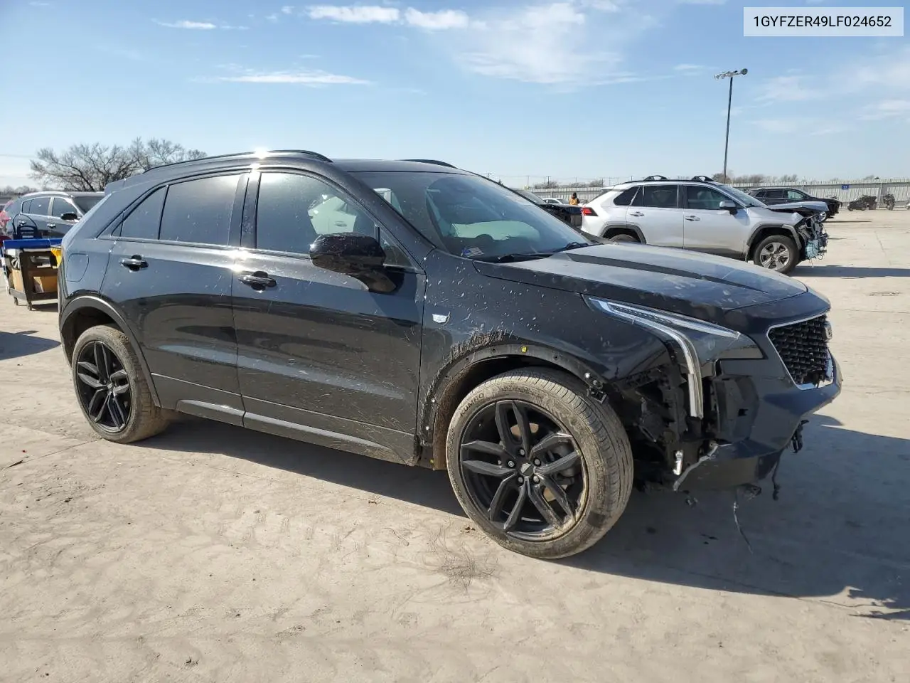 2020 Cadillac Xt4 Sport VIN: 1GYFZER49LF024652 Lot: 46231255