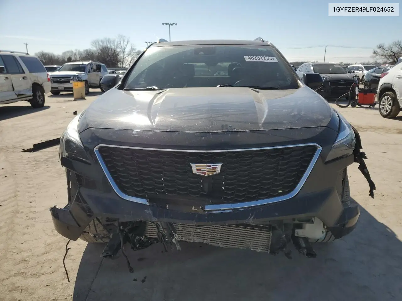 2020 Cadillac Xt4 Sport VIN: 1GYFZER49LF024652 Lot: 46231255