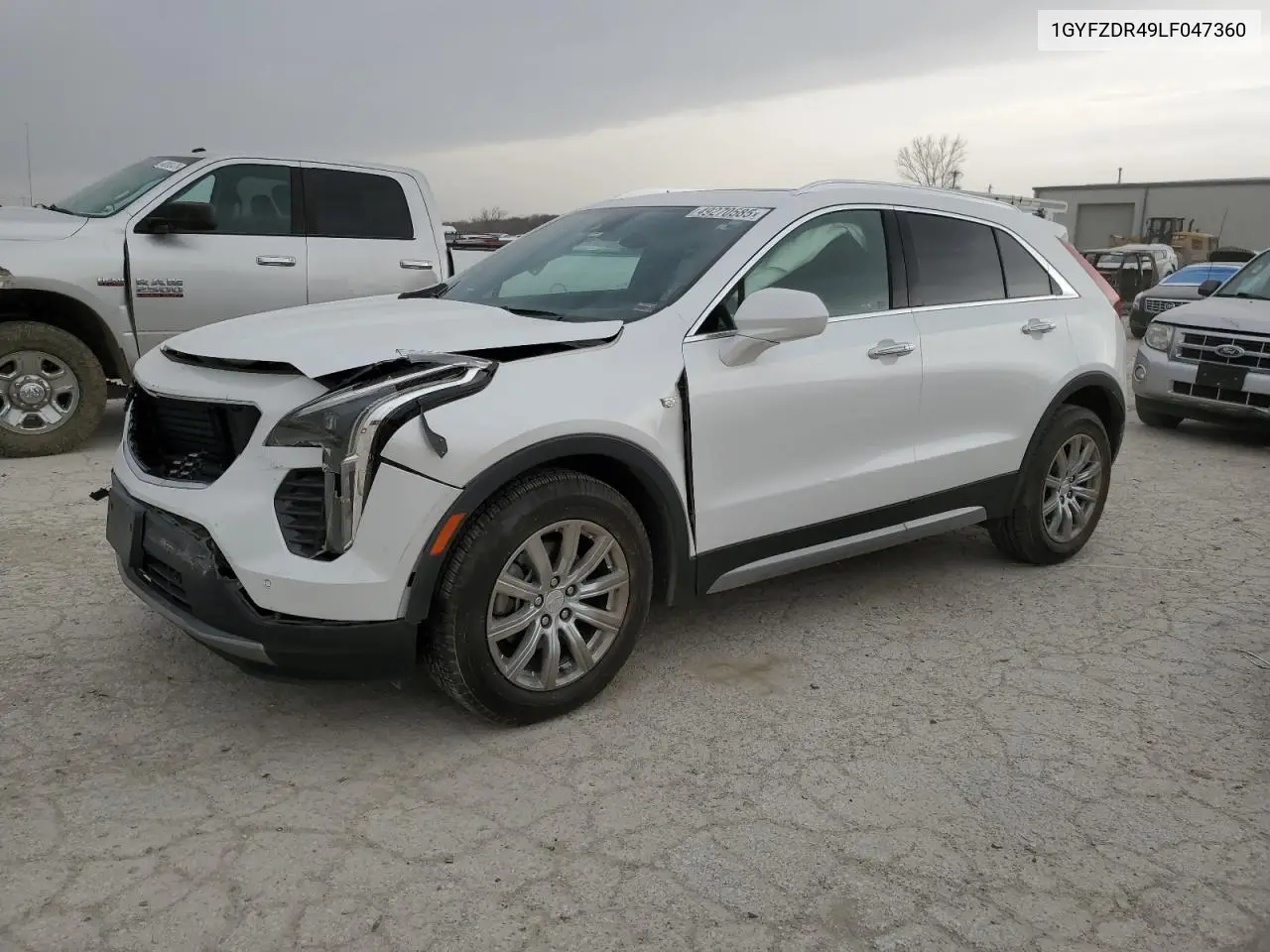 2020 Cadillac Xt4 Premium Luxury VIN: 1GYFZDR49LF047360 Lot: 49270585