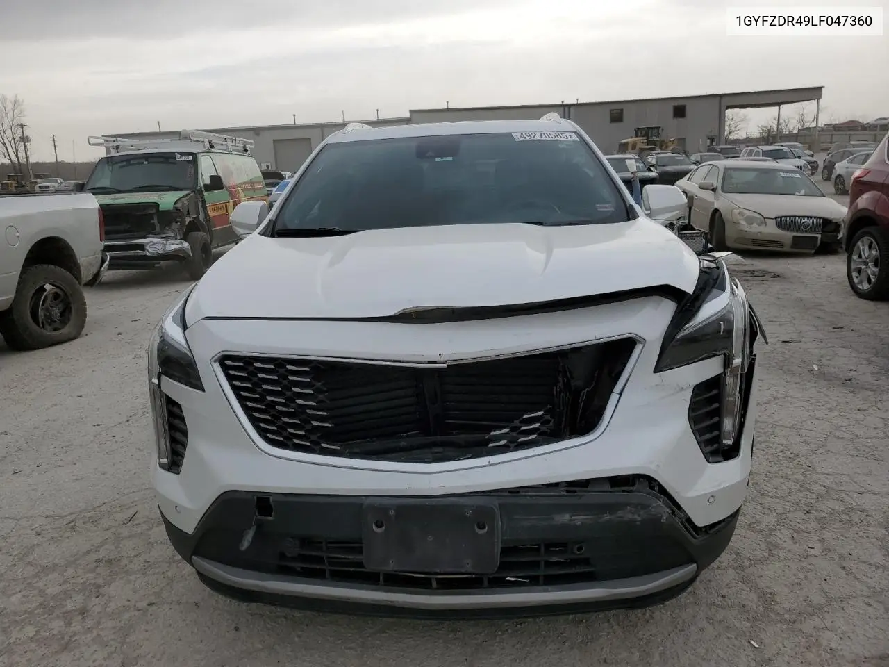 2020 Cadillac Xt4 Premium Luxury VIN: 1GYFZDR49LF047360 Lot: 49270585