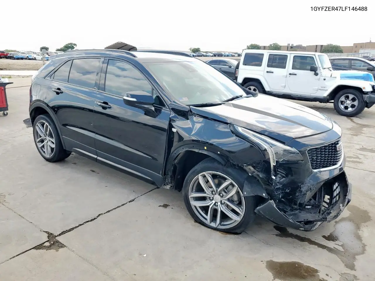 2020 Cadillac Xt4 Sport VIN: 1GYFZER47LF146488 Lot: 53174175