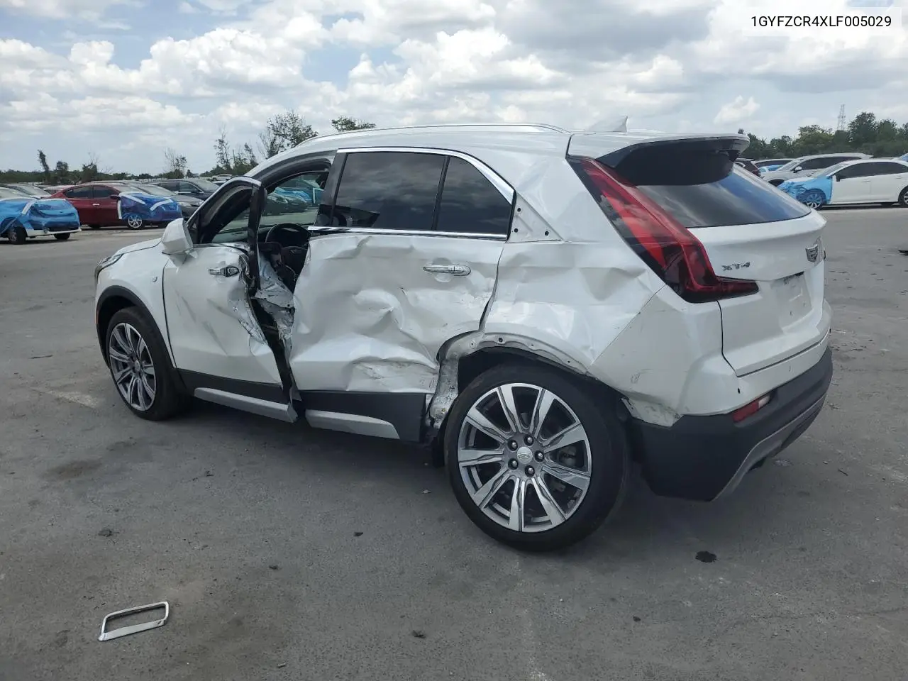 2020 Cadillac Xt4 Premium Luxury VIN: 1GYFZCR4XLF005029 Lot: 55274025