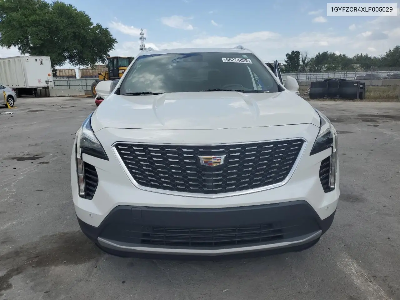 2020 Cadillac Xt4 Premium Luxury VIN: 1GYFZCR4XLF005029 Lot: 55274025
