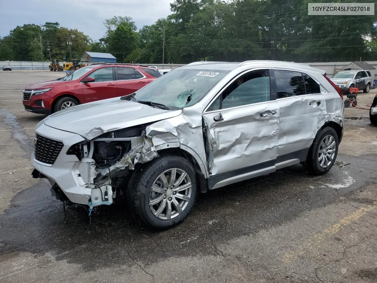 2020 Cadillac Xt4 Premium Luxury VIN: 1GYFZCR45LF027018 Lot: 55537625