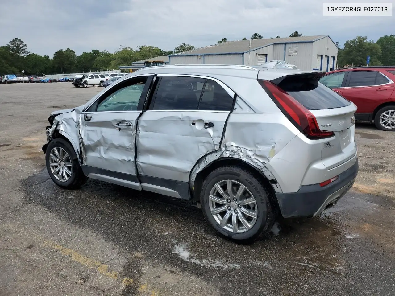 2020 Cadillac Xt4 Premium Luxury VIN: 1GYFZCR45LF027018 Lot: 55537625