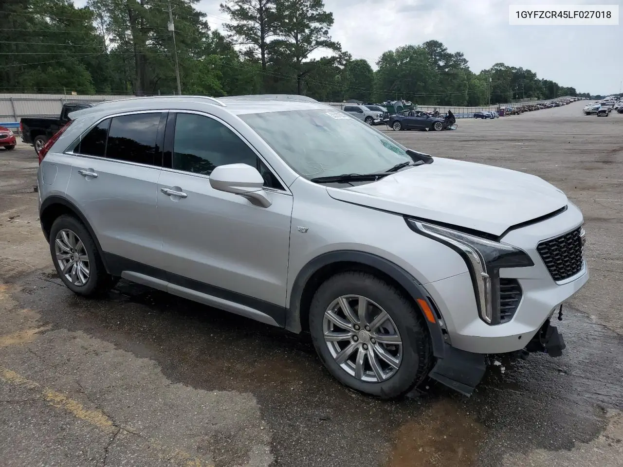 2020 Cadillac Xt4 Premium Luxury VIN: 1GYFZCR45LF027018 Lot: 55537625
