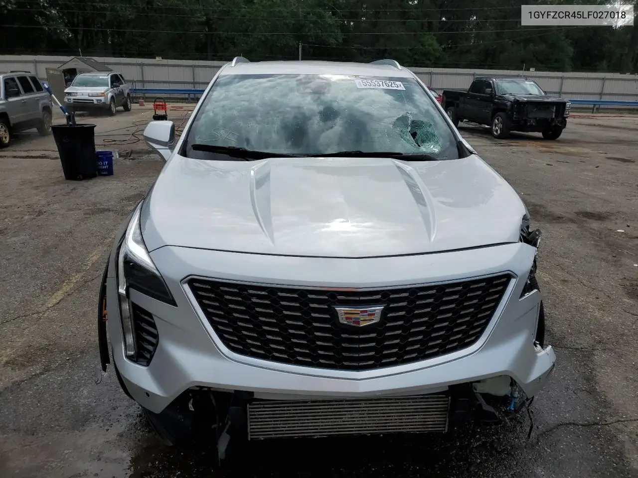 2020 Cadillac Xt4 Premium Luxury VIN: 1GYFZCR45LF027018 Lot: 55537625