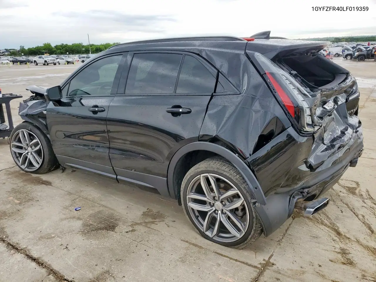 2020 Cadillac Xt4 Sport VIN: 1GYFZFR40LF019359 Lot: 55651105