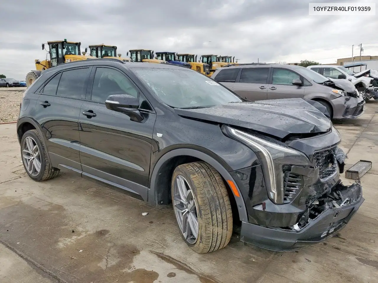 2020 Cadillac Xt4 Sport VIN: 1GYFZFR40LF019359 Lot: 55651105