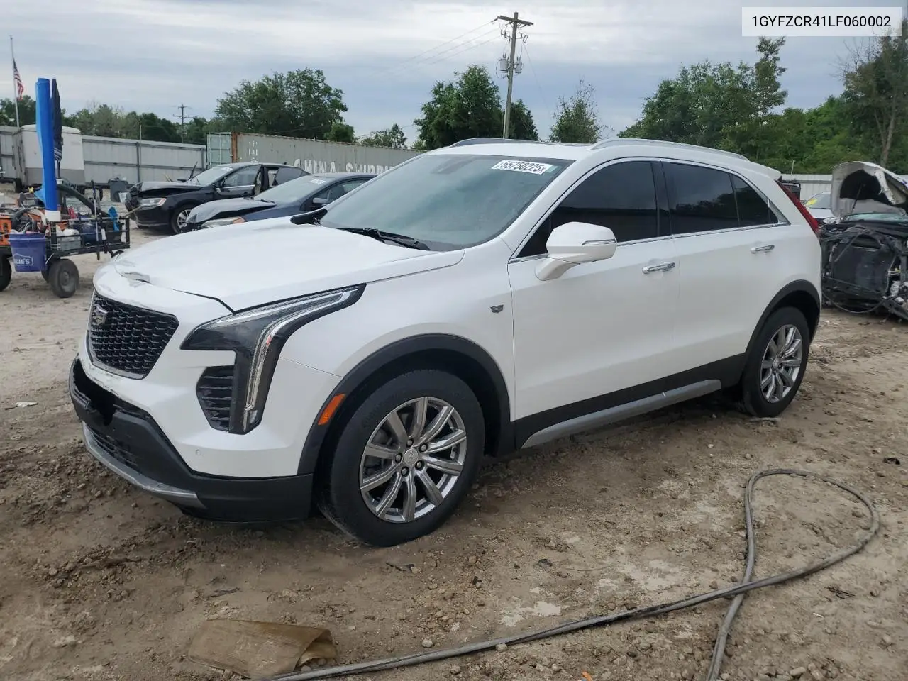 2020 Cadillac Xt4 Premium Luxury VIN: 1GYFZCR41LF060002 Lot: 55750225