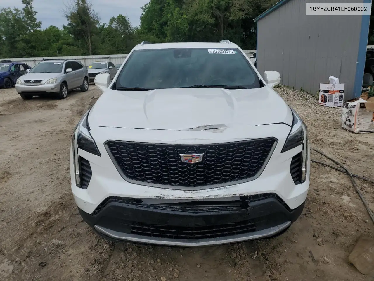 2020 Cadillac Xt4 Premium Luxury VIN: 1GYFZCR41LF060002 Lot: 55750225