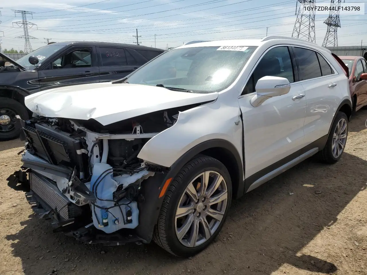 2020 Cadillac Xt4 Premium Luxury VIN: 1GYFZDR44LF143798 Lot: 56134875