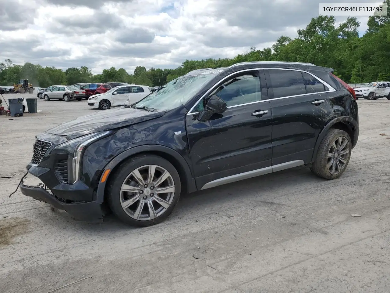 2020 Cadillac Xt4 Premium Luxury VIN: 1GYFZCR46LF113499 Lot: 57534205