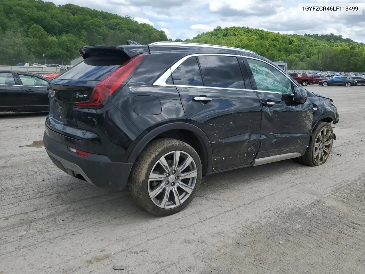 2020 Cadillac Xt4 Premium Luxury VIN: 1GYFZCR46LF113499 Lot: 57534205