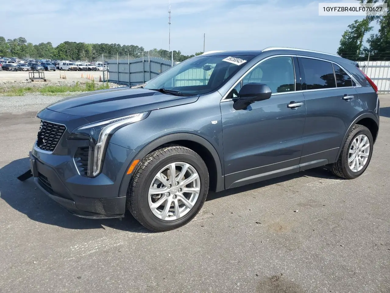 2020 Cadillac Xt4 Luxury VIN: 1GYFZBR40LF070627 Lot: 59258845