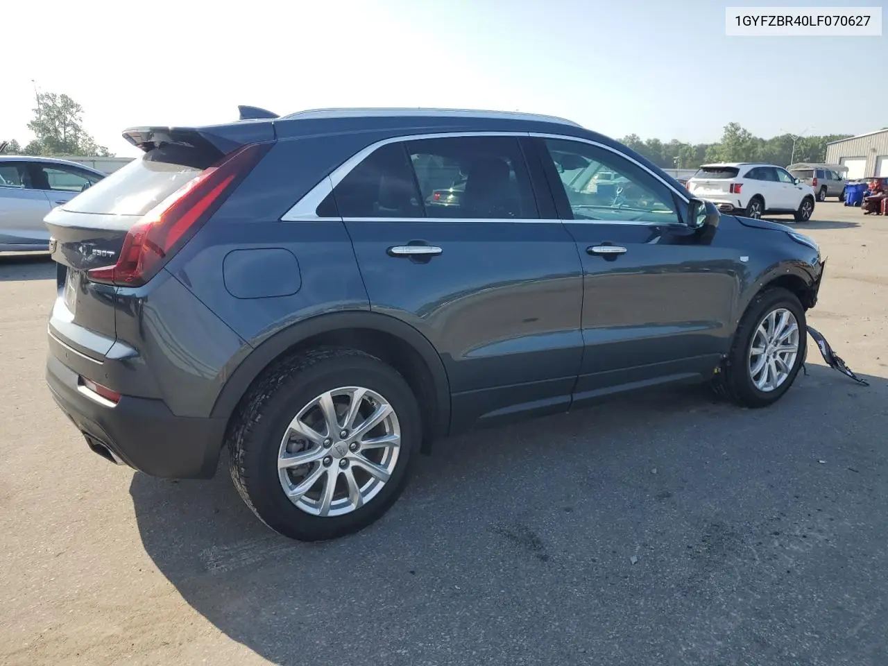 2020 Cadillac Xt4 Luxury VIN: 1GYFZBR40LF070627 Lot: 59258845