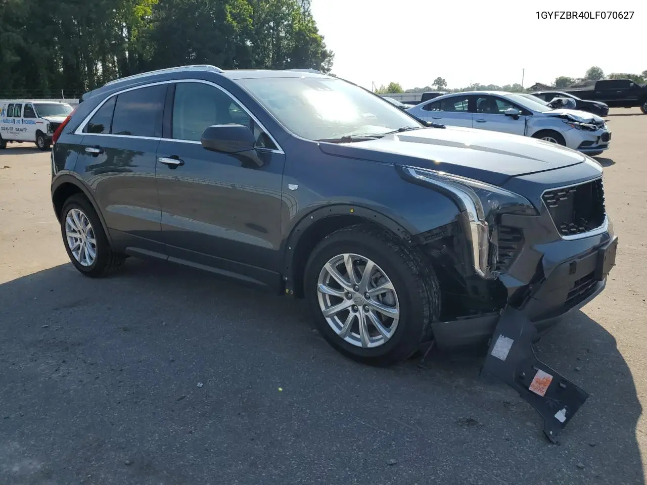 2020 Cadillac Xt4 Luxury VIN: 1GYFZBR40LF070627 Lot: 59258845