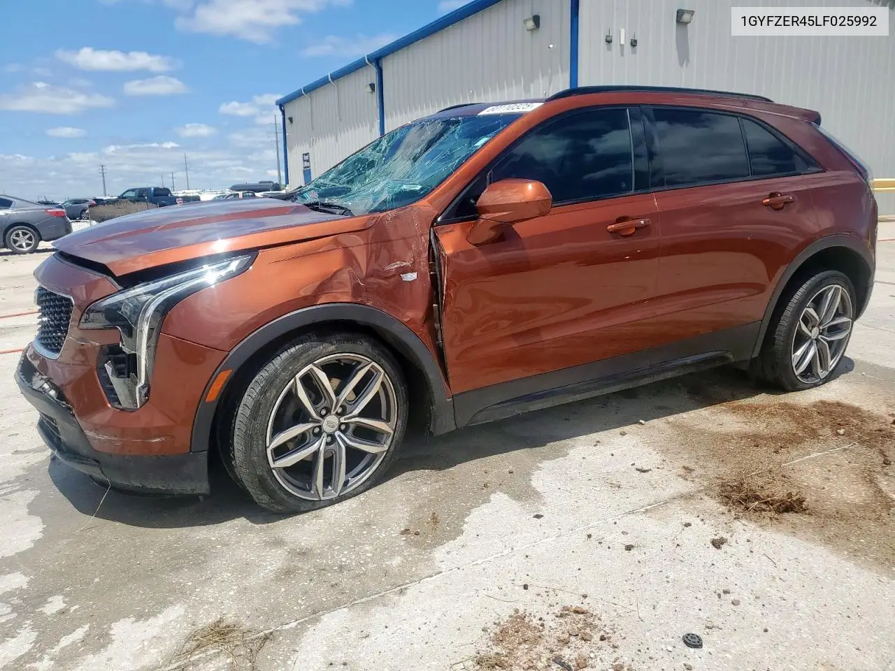 2020 Cadillac Xt4 Sport VIN: 1GYFZER45LF025992 Lot: 60110325