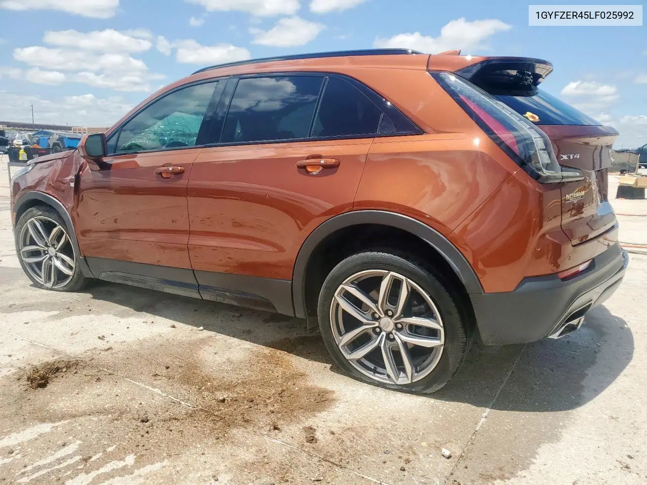2020 Cadillac Xt4 Sport VIN: 1GYFZER45LF025992 Lot: 60110325