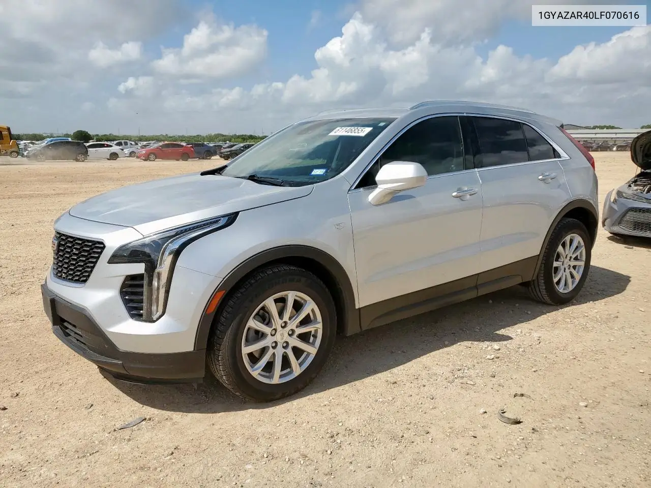 2020 Cadillac Xt4 Luxury VIN: 1GYAZAR40LF070616 Lot: 61146855