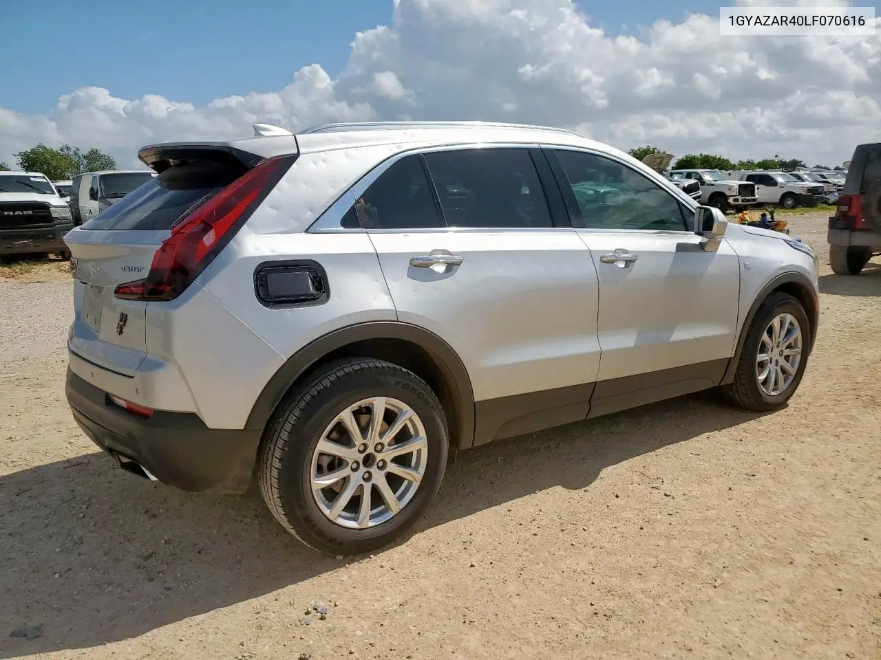 2020 Cadillac Xt4 Luxury VIN: 1GYAZAR40LF070616 Lot: 61146855