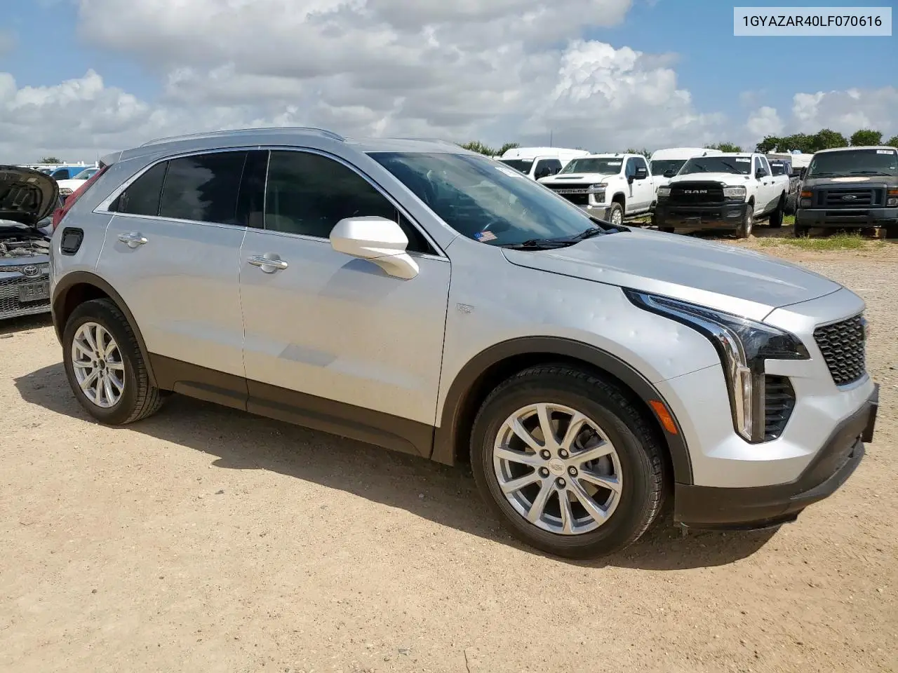2020 Cadillac Xt4 Luxury VIN: 1GYAZAR40LF070616 Lot: 61146855