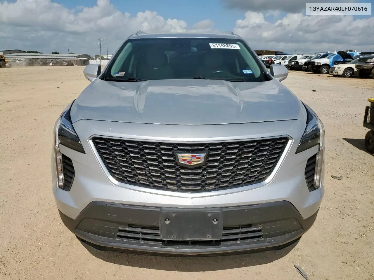 2020 Cadillac Xt4 Luxury VIN: 1GYAZAR40LF070616 Lot: 61146855