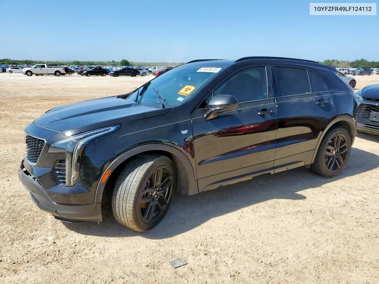 2020 Cadillac Xt4 Sport VIN: 1GYFZFR49LF124112 Lot: 61423415