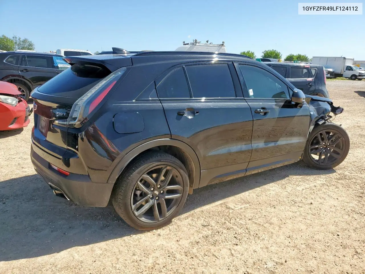 2020 Cadillac Xt4 Sport VIN: 1GYFZFR49LF124112 Lot: 61423415