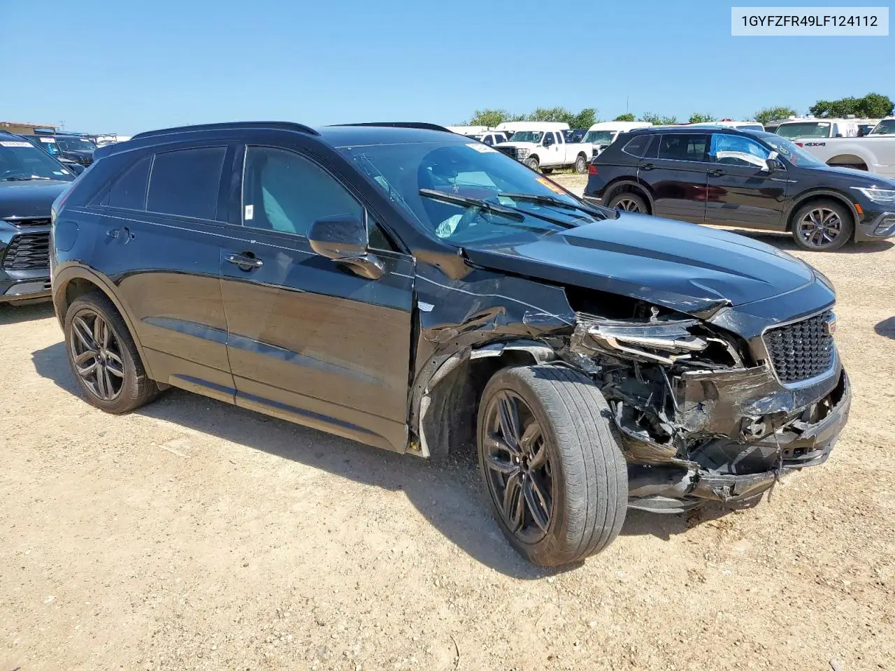 2020 Cadillac Xt4 Sport VIN: 1GYFZFR49LF124112 Lot: 61423415
