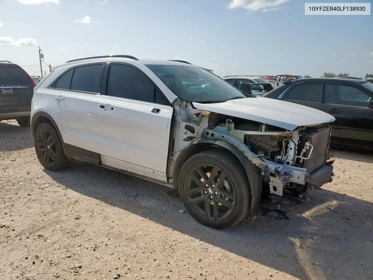 2020 Cadillac Xt4 Sport VIN: 1GYFZER40LF138930 Lot: 61682135