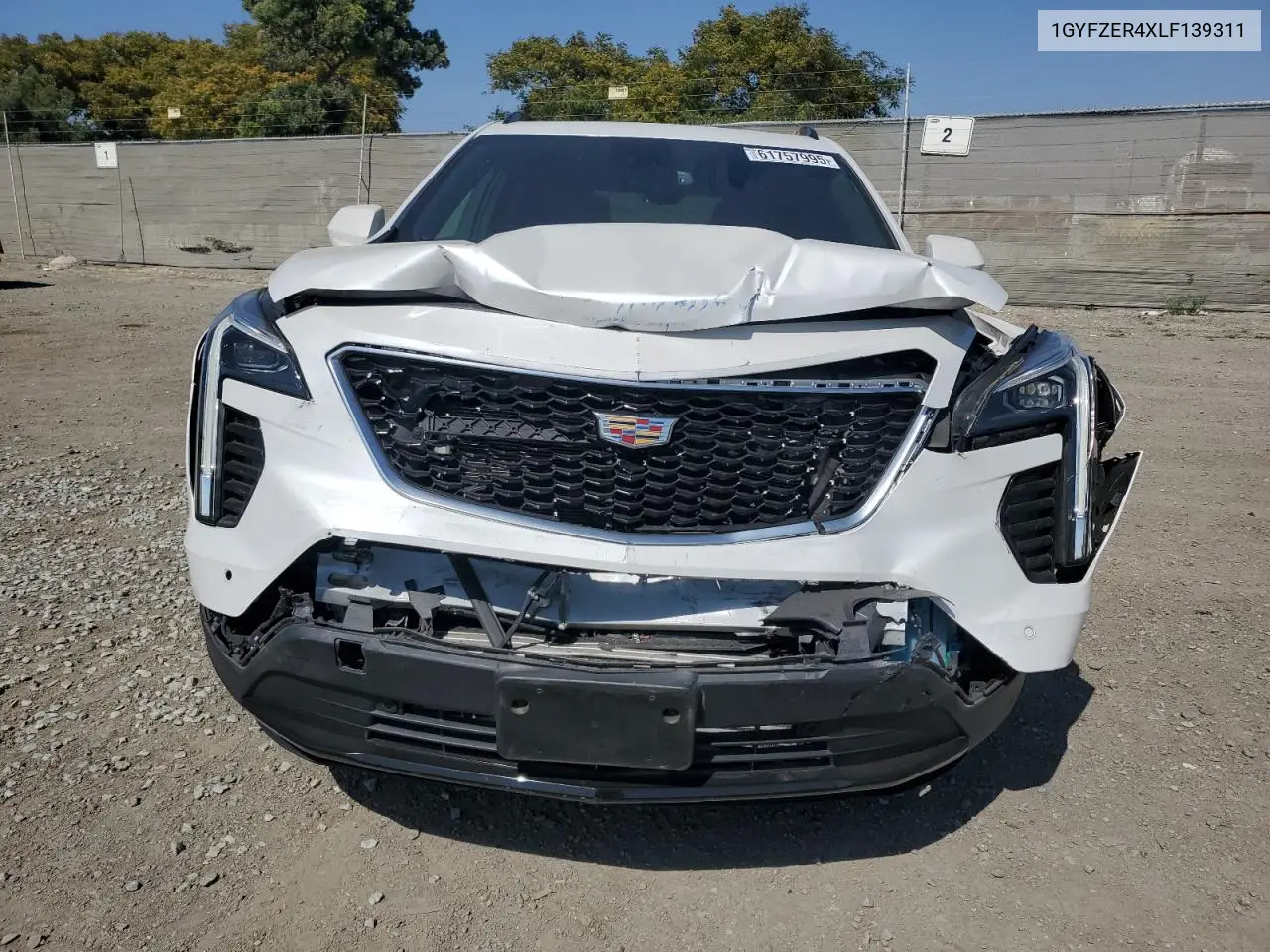 2020 Cadillac Xt4 Sport VIN: 1GYFZER4XLF139311 Lot: 61757995