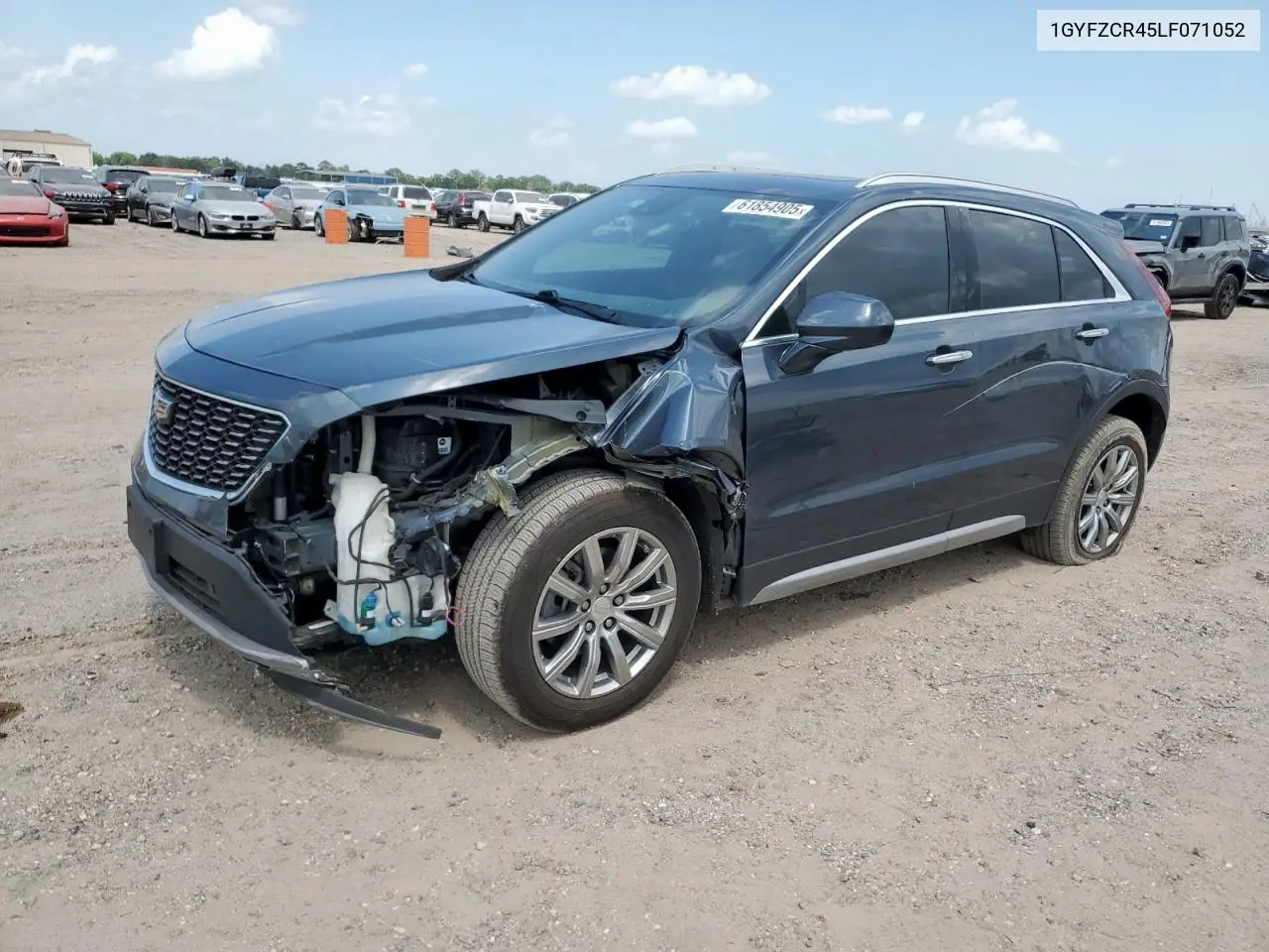 2020 Cadillac Xt4 Premium Luxury VIN: 1GYFZCR45LF071052 Lot: 61854905