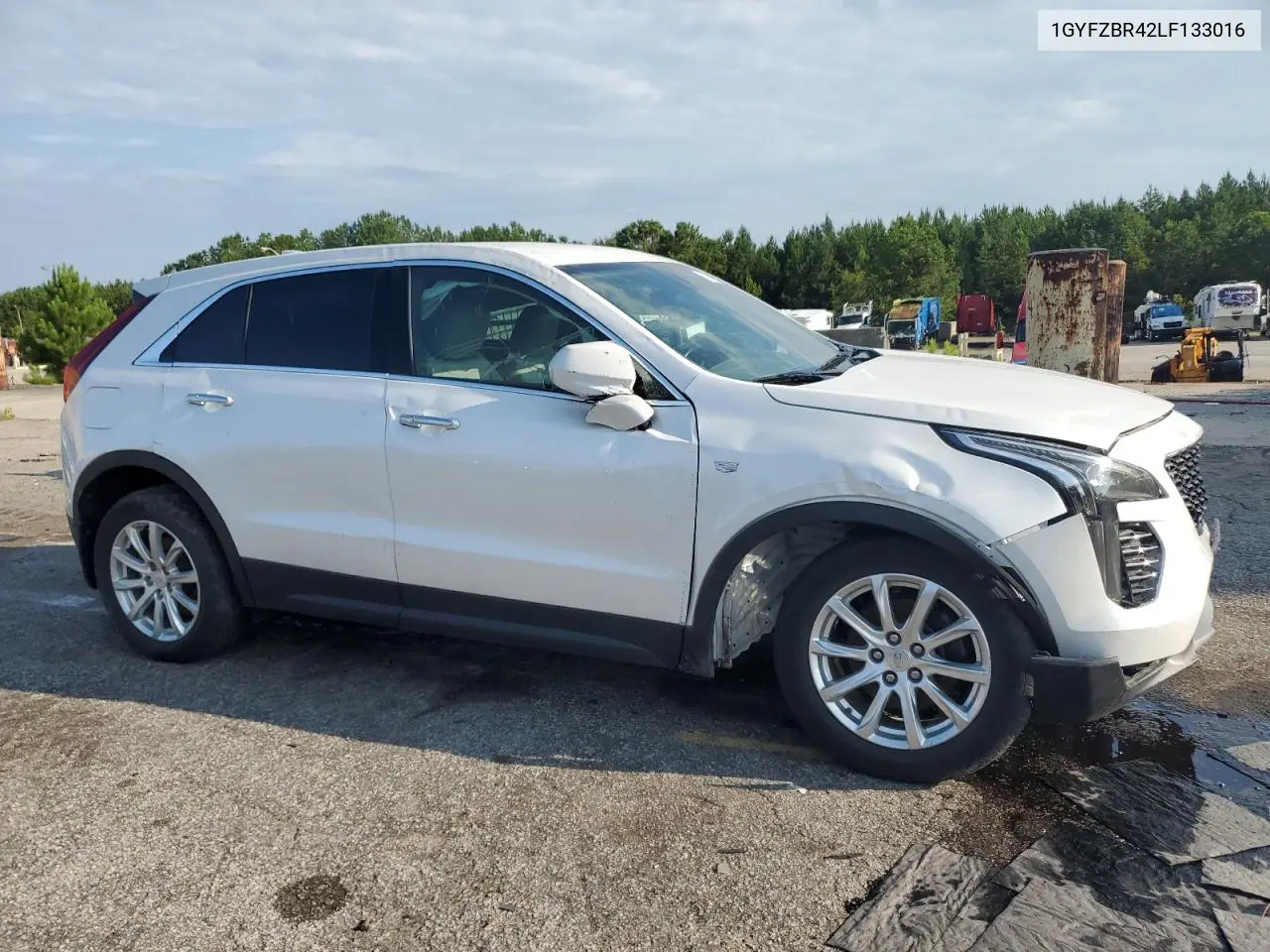 2020 Cadillac Xt4 Luxury VIN: 1GYFZBR42LF133016 Lot: 63481425