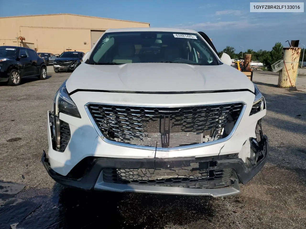 2020 Cadillac Xt4 Luxury VIN: 1GYFZBR42LF133016 Lot: 63481425