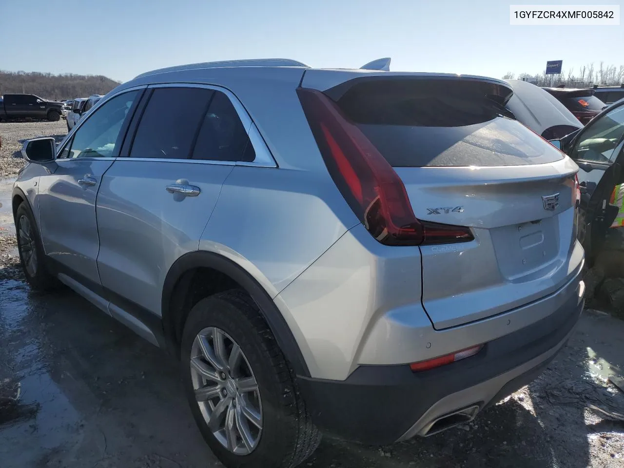 2021 Cadillac Xt4 Premium Luxury VIN: 1GYFZCR4XMF005842 Lot: 42212435