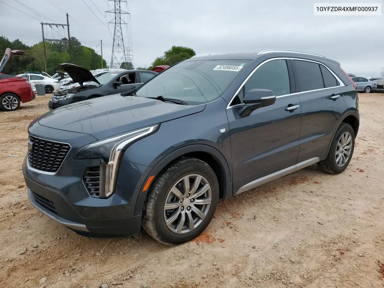 2021 Cadillac Xt4 Premium Luxury VIN: 1GYFZDR4XMF000937 Lot: 52406055