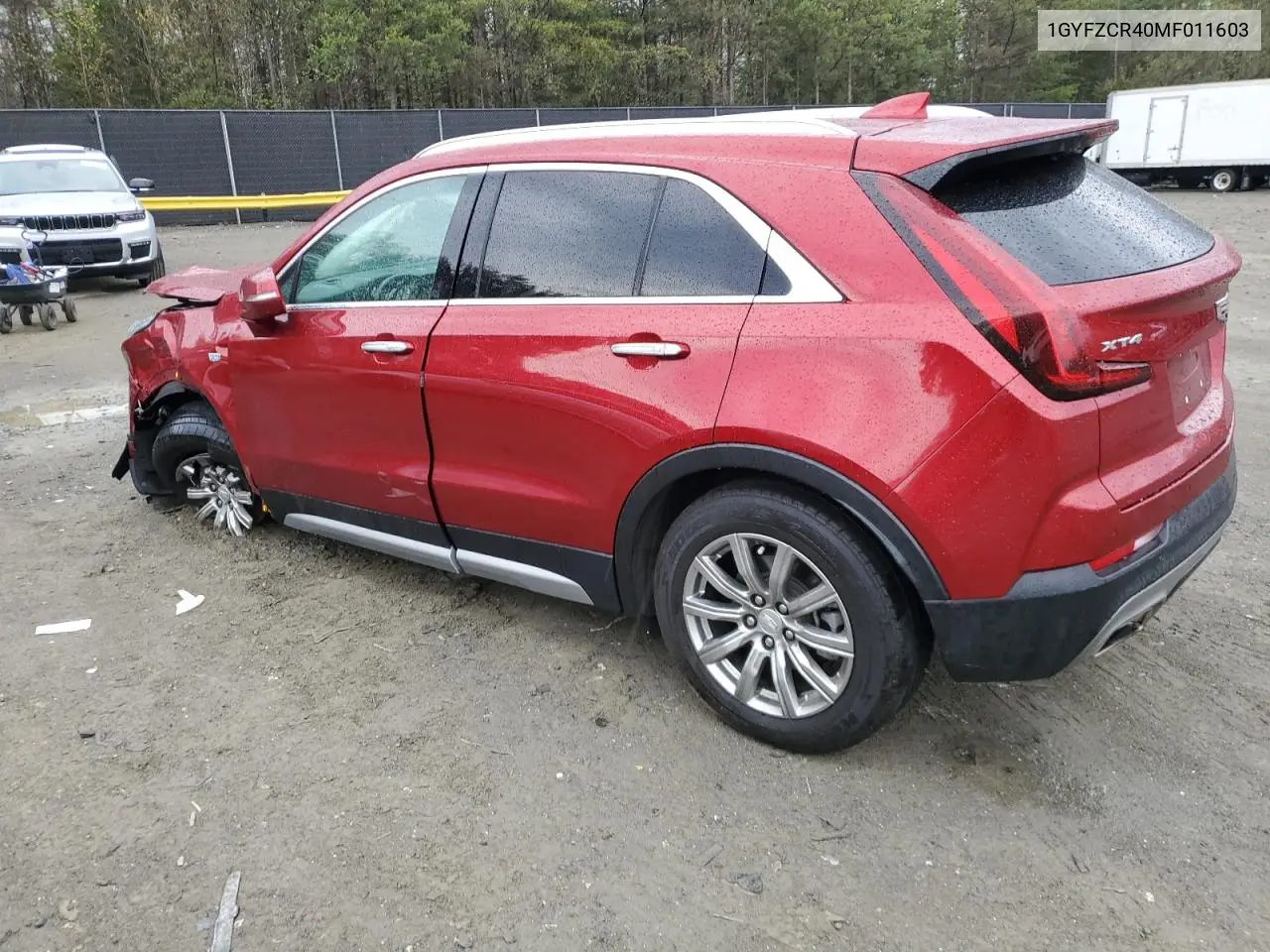2021 Cadillac Xt4 Premium Luxury VIN: 1GYFZCR40MF011603 Lot: 53068825