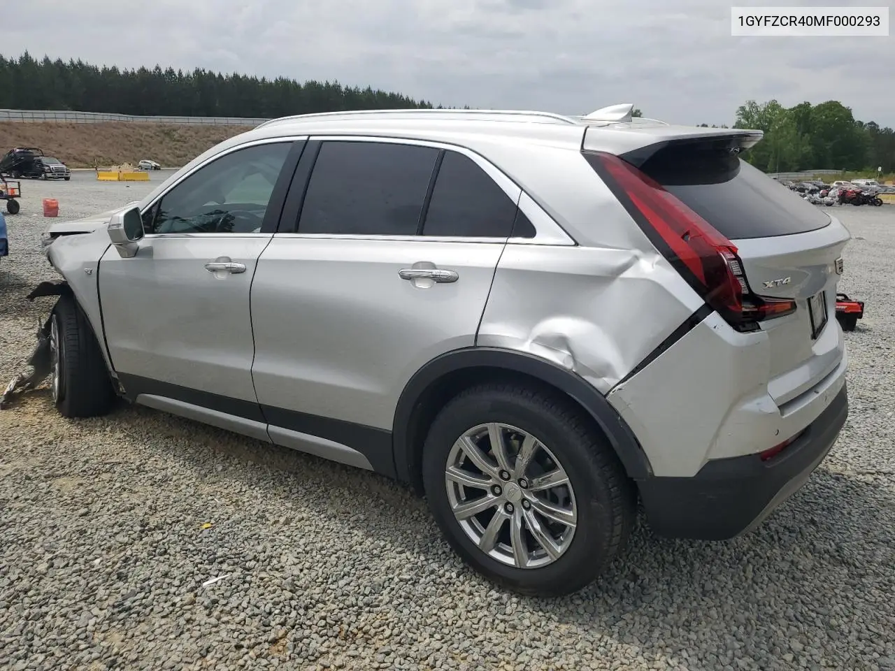2021 Cadillac Xt4 Premium Luxury VIN: 1GYFZCR40MF000293 Lot: 54237315