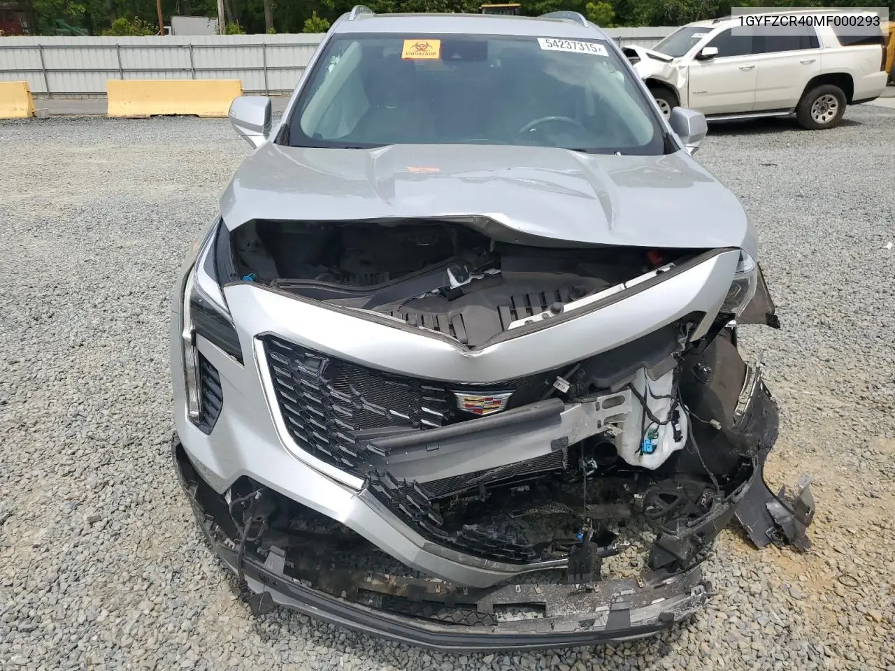 2021 Cadillac Xt4 Premium Luxury VIN: 1GYFZCR40MF000293 Lot: 54237315