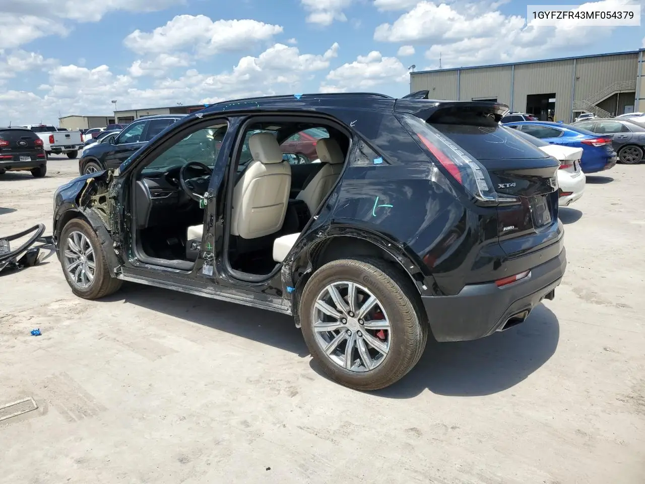 2021 Cadillac Xt4 Sport VIN: 1GYFZFR43MF054379 Lot: 55338315