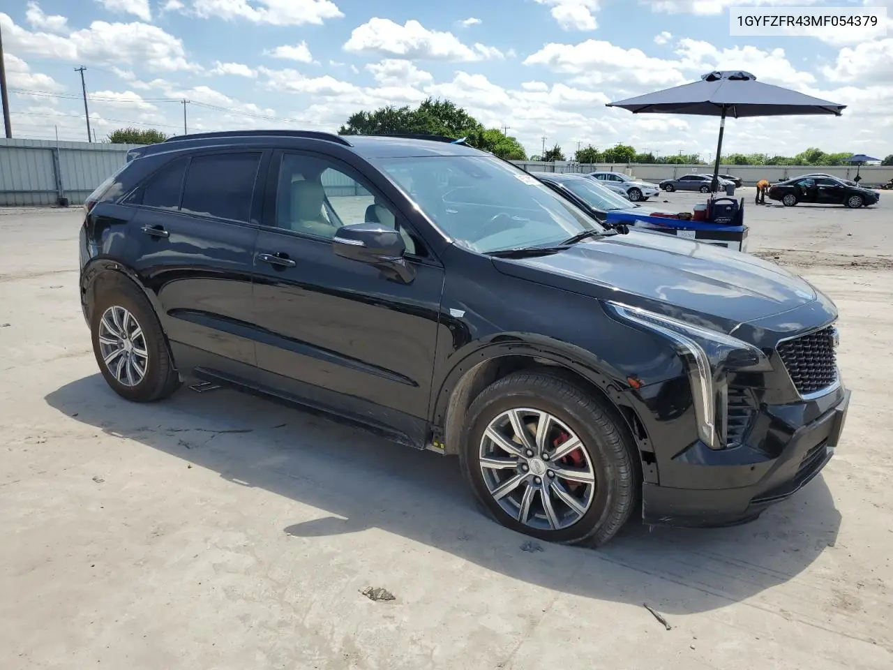 2021 Cadillac Xt4 Sport VIN: 1GYFZFR43MF054379 Lot: 55338315