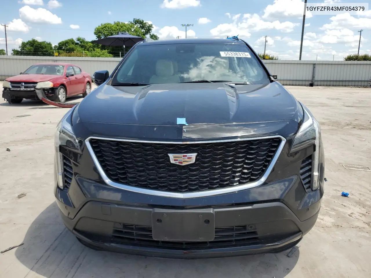 2021 Cadillac Xt4 Sport VIN: 1GYFZFR43MF054379 Lot: 55338315