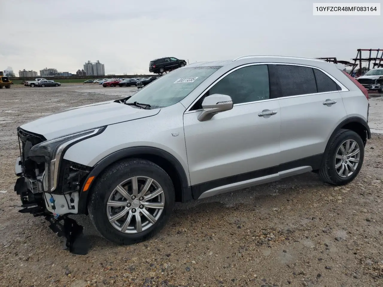 2021 Cadillac Xt4 Premium Luxury VIN: 1GYFZCR48MF083164 Lot: 55377235