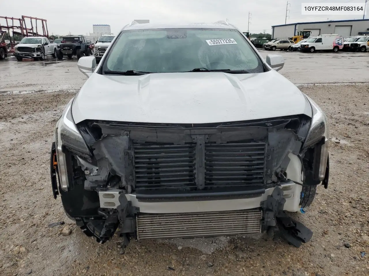 2021 Cadillac Xt4 Premium Luxury VIN: 1GYFZCR48MF083164 Lot: 55377235