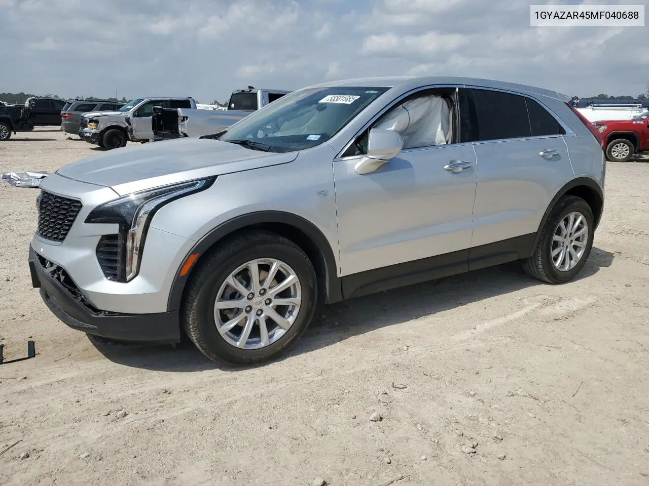 2021 Cadillac Xt4 Luxury VIN: 1GYAZAR45MF040688 Lot: 55501985